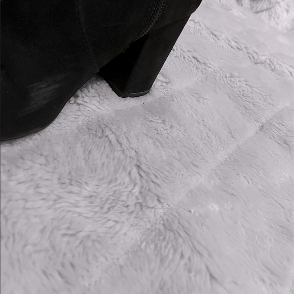 🚫Sold🚫 Faux Suede Ankle Boots - Picture 3 of 5